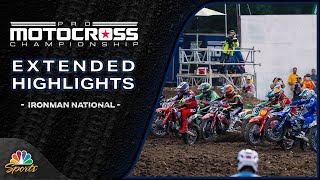 Pro Motocross 2025 - Ironman National, Round 9 | EXTENDED HIGHLIGHTS | Motorsports on NBC