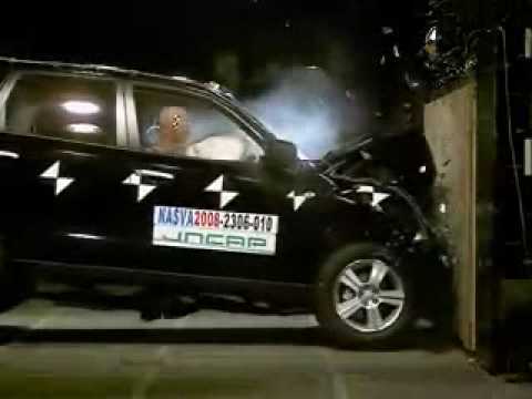 Testul de accident video Subaru Forester din 2008
