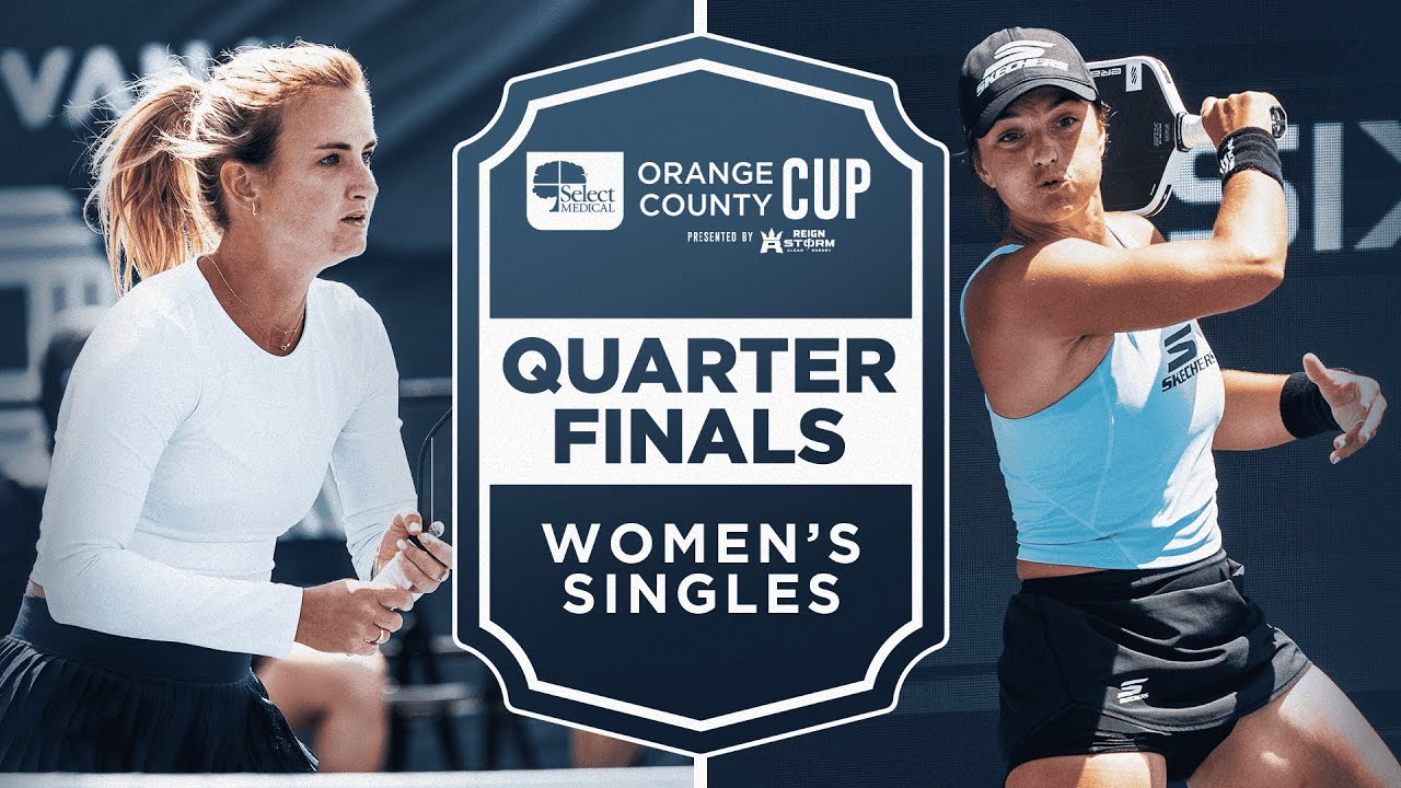 Kate Fahey v Catherine Parenteau at the Select Medical Orange County Cup