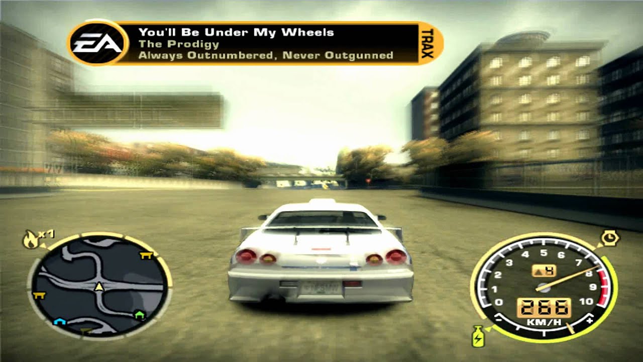 Nissan skyline in need for speed most wanted #6