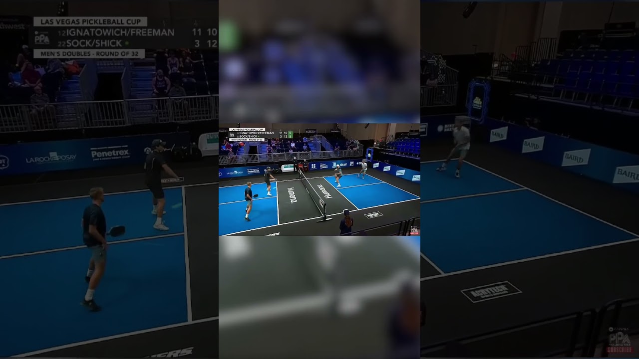 A powerful shot from Jack Sock 💪