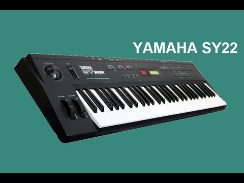 YAMAHA SY22 Vector Synthesizer 1990 | HQ DEMO
