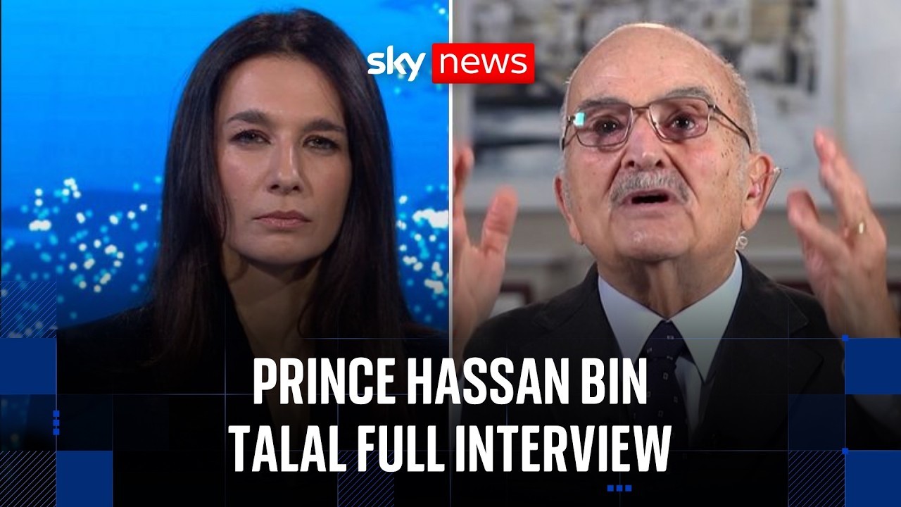 Jordan's Prince Hassan bin Talal: 'We are surrounded by frenemies' | Full interview