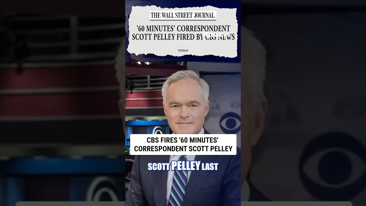 CBS FIRES '60 Minutes' correspondent Scott Pelley #shorts #us #news #foxnews