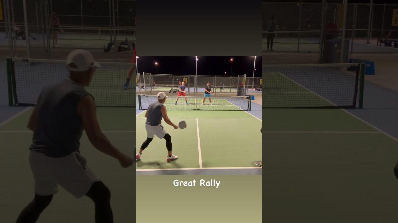 Great Rally #pickleball #Highlights #Sports #Fun #Action