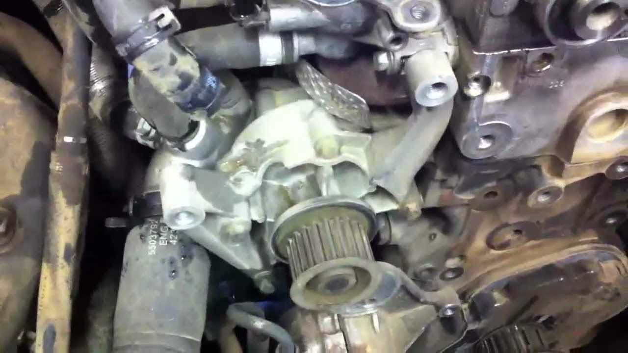 Jeep Liberty Diesel Timing Belt Replacement Part 5 - YouTube peugeot 307 starter motor wiring diagram 