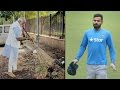 Virat Kohli gets praise from PM Modi for cleaning the ground