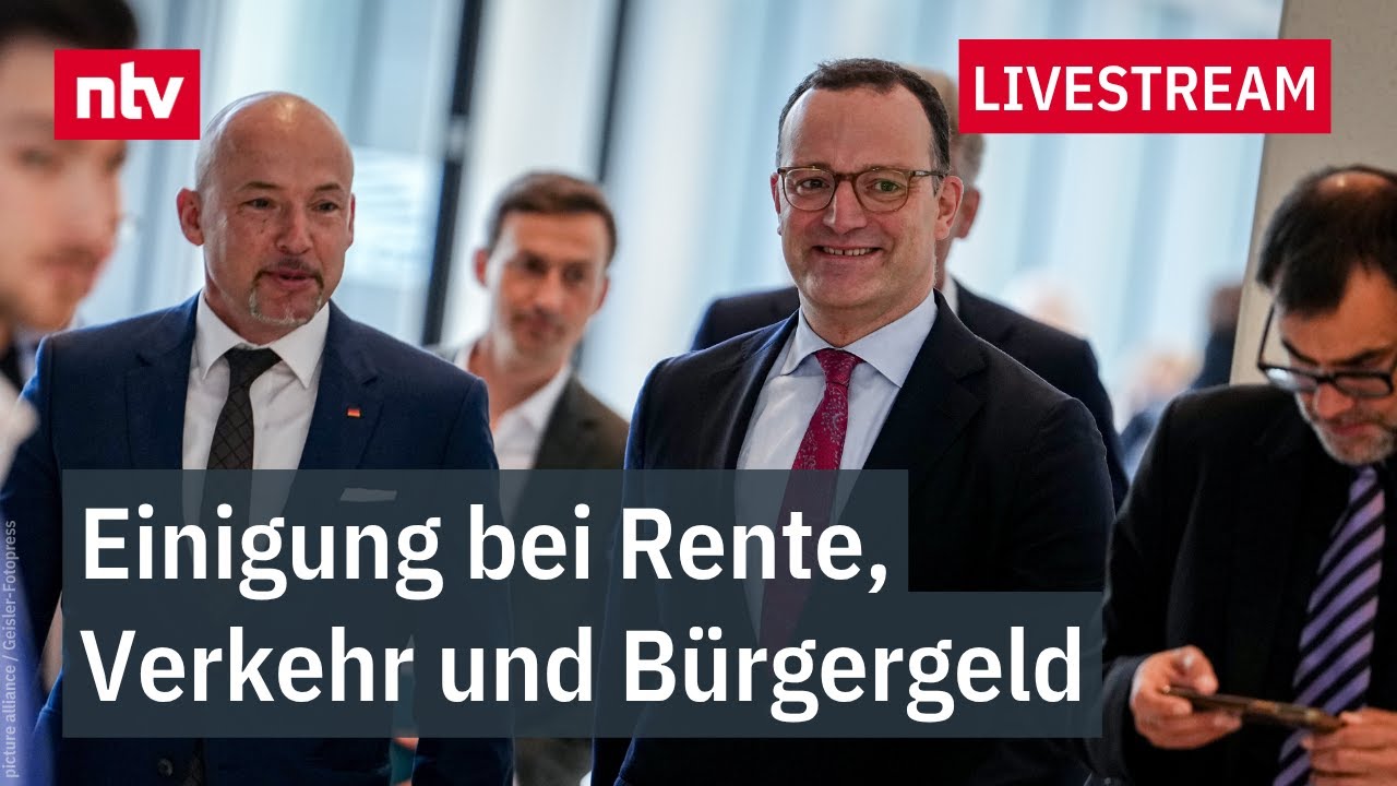LIVE: Koalition einigt sich auf Reformpaket – Pressekonferenz Spahn und Hoffman der CDU