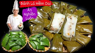 Cách Làm Bánh Gói Nhân Thịt Bằng Bột Gạo Khô Ngọt Tuyệt Vời