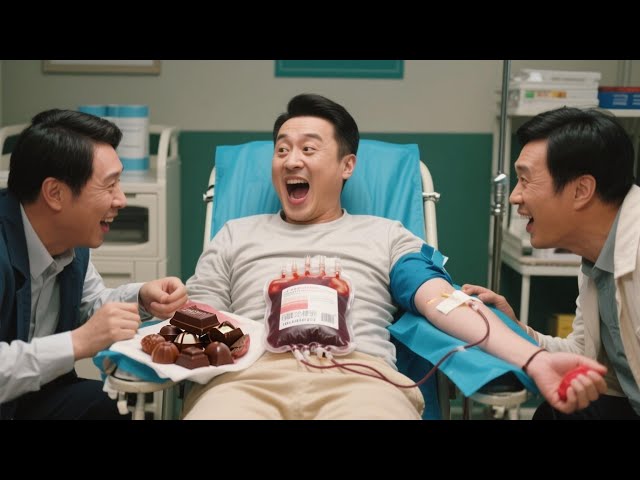 超级搞笑，为了显示自己上进，吹牛说自己献血献了10斤，被人当场戳破！  #快乐老家 #驴友#喜剧 #搞笑