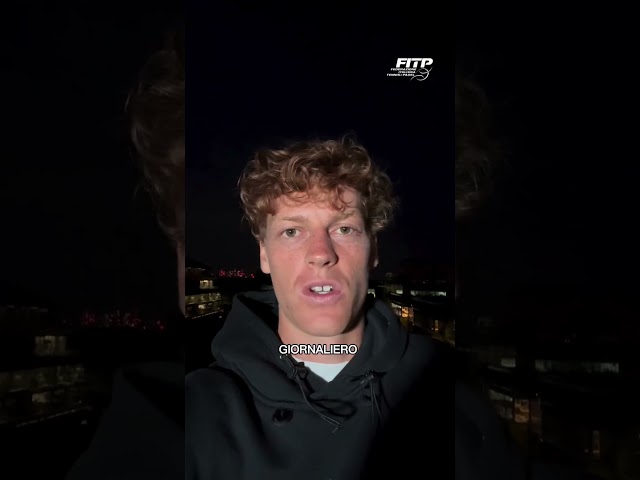 Jannik Sinner ringrazia I tifosi dopo la finale di Wimbledon contro Alcaraz 🤍🦊🏆🌱