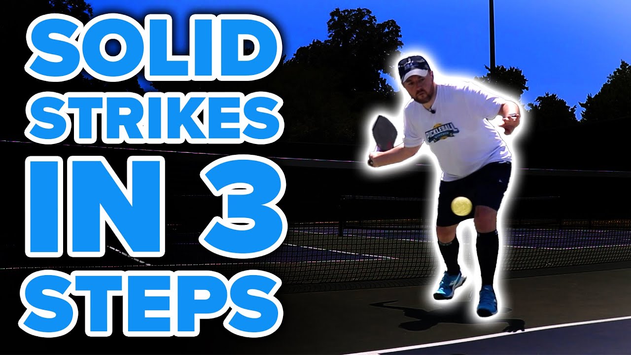 How to get that pure pickleball strike every single time