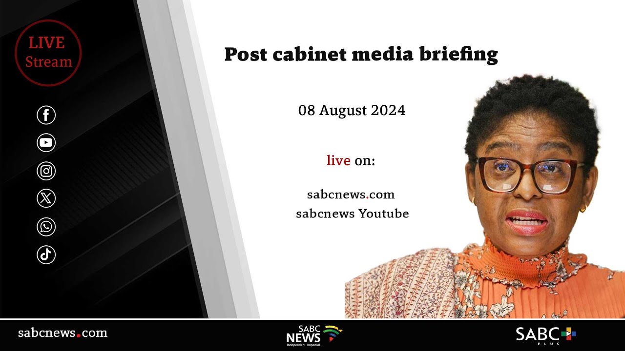 Post Cabinet Meeting Media briefing