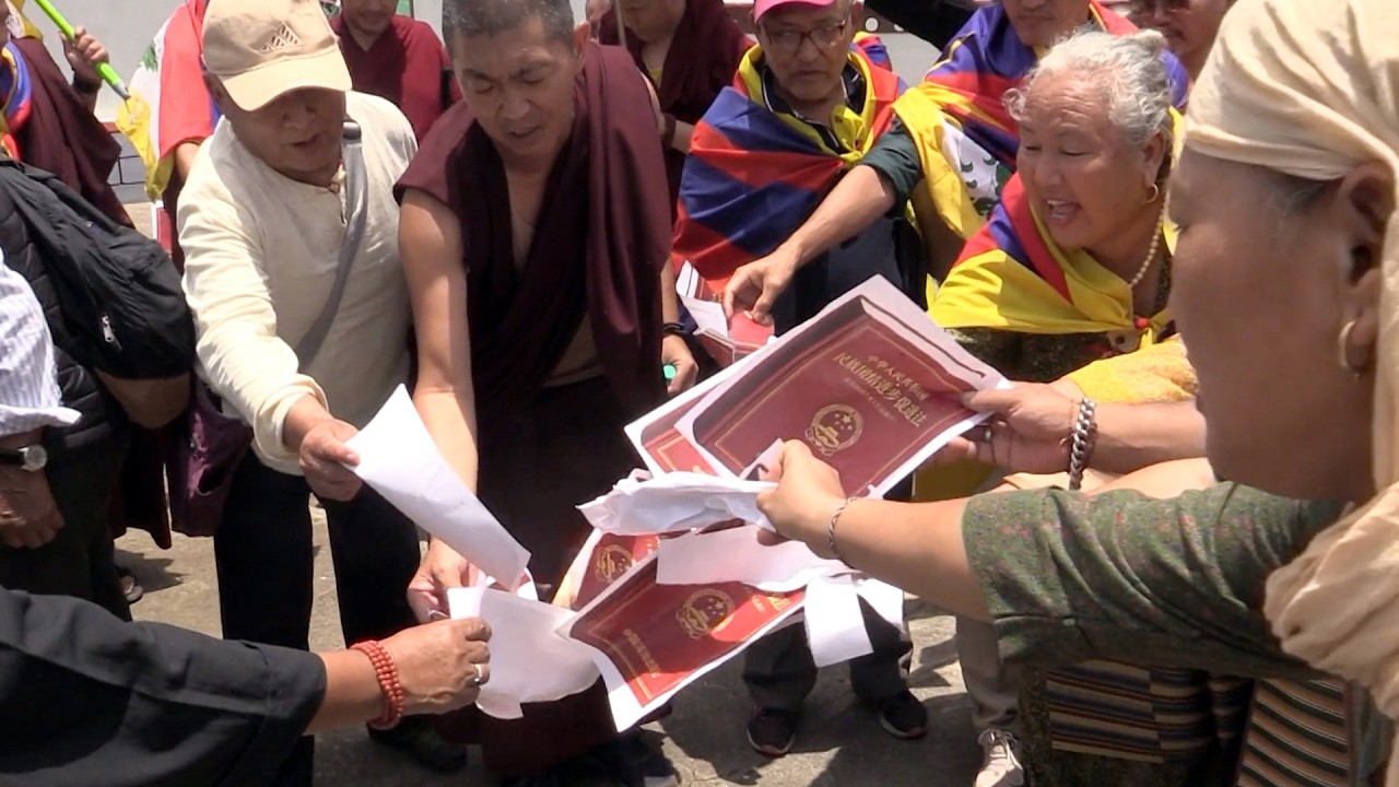 Tibetans in Mundgod, India, mark Lobga Rangzen's 'Shegu' with prayers and anti-China protests