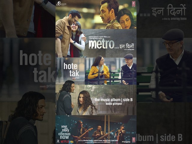 "Hote Tak"😍 From Metro...In Dino (Side B) Releasing Soon | #AudioGlimpse #MetroInDino