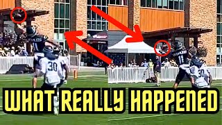 Jaxon Smith-Njigba NASTY Catch At Seattle Seahawks Training Camp - He's Looking SMOOTH At Camp