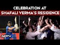 Womens World Cup | Celebration At Shafali Vermas Residence As India Lifts ICC Womens World Cup