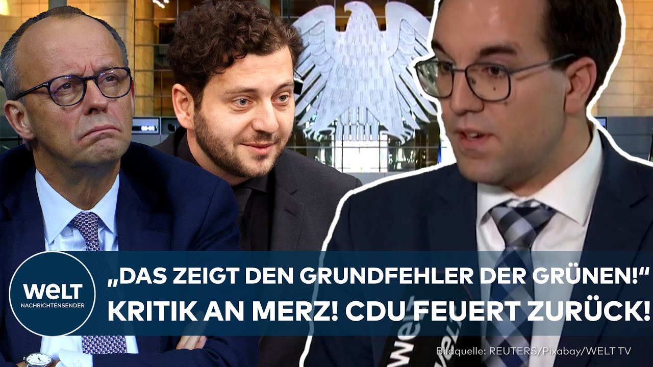 RASSISMUS-VORWURF: Grüne kritisieren Friedrich Merz! CDU-Politiker Körner schießt zurück!