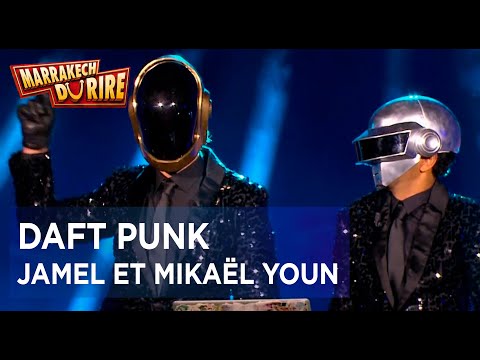 Michaël Youn et Jamel Debbouze - Daft Punk - Marrakech 2013