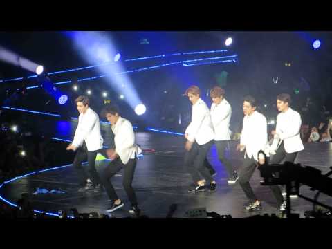 141030 Music Bank in Mexico - EXO-K Growl
