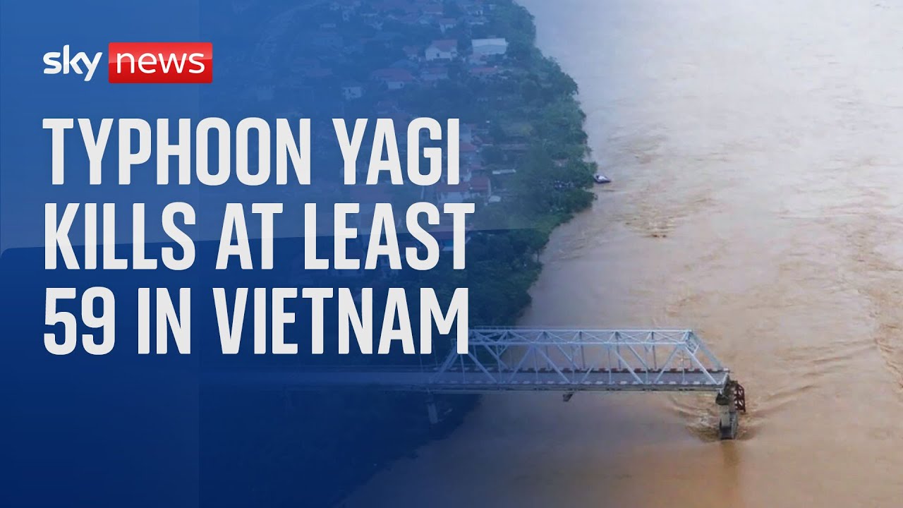 Typhoon Yagi: At least 59 killed in Vietnam