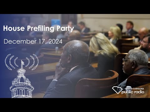 screenshot of youtube video titled House PreFiling Party | South Carolina Lede