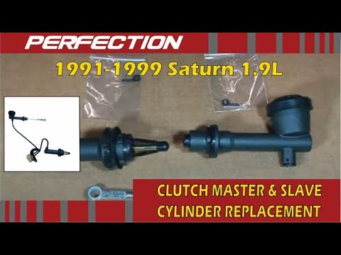 Saturn 1991-1999 1.9L Clutch Hydraulic System - YouTube starter on 1996 saturn sl wiring diagram 