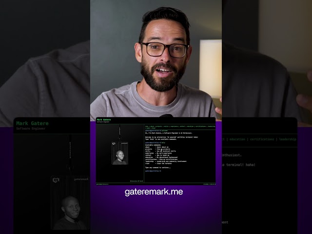 Software Engineer Portfolio Review: Mark