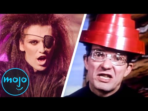 10-те најлуди музички спотови од 1980-тите