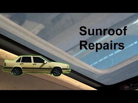 VOLVO 960 - Sunroof Motor Replacement