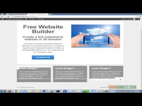 Create a responsive website for free