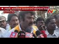 Balakrishna visits cyclone victims in Vizianagaram District