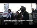 Michigan pro-Palestinian demonstrators voice anger at Bidens support for Israel  - 01:04 min - News - Video