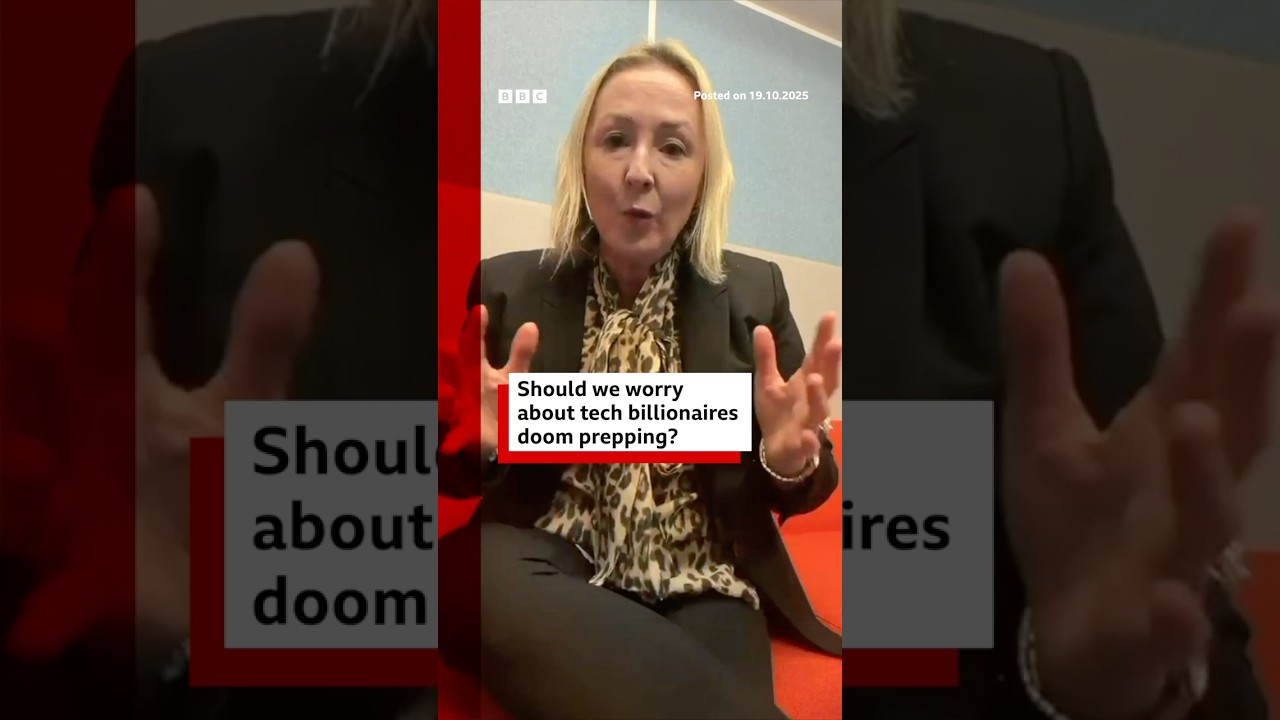 Tech billionaires seem to be doom prepping. Should we be worried? AI Tech BBCNews