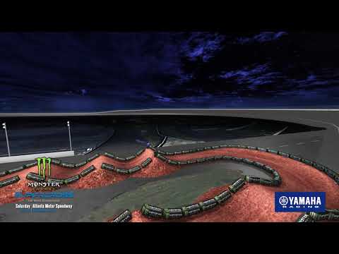 Yamaha Animated Track Map - Round 13 - Atlanta