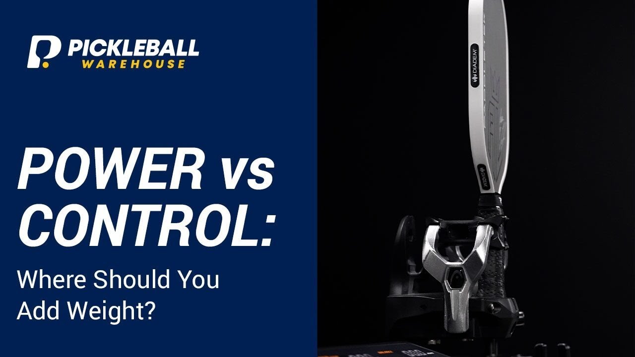 Applying Weight to Your Paddle? Watch This to See How Power & Control Are Affected