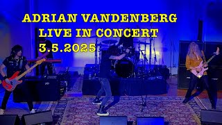 Adrian Vandenberg Live at the Center For The Arts [3-5-25] [Full Concert] [4k]