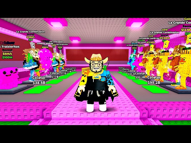 BOTEI OS BRAINROTS MAIS RAROS DO JOGO PRA PEGAR O TOP 1 MUNDIAL! 😱🧠