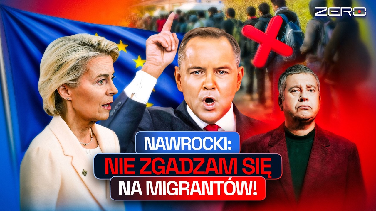 NAWROCKI PISZE LIST DO VON DER LEYEN: POLSKA NIE PRZYJMIE NIELEGALNYCH MIGRANTÓW