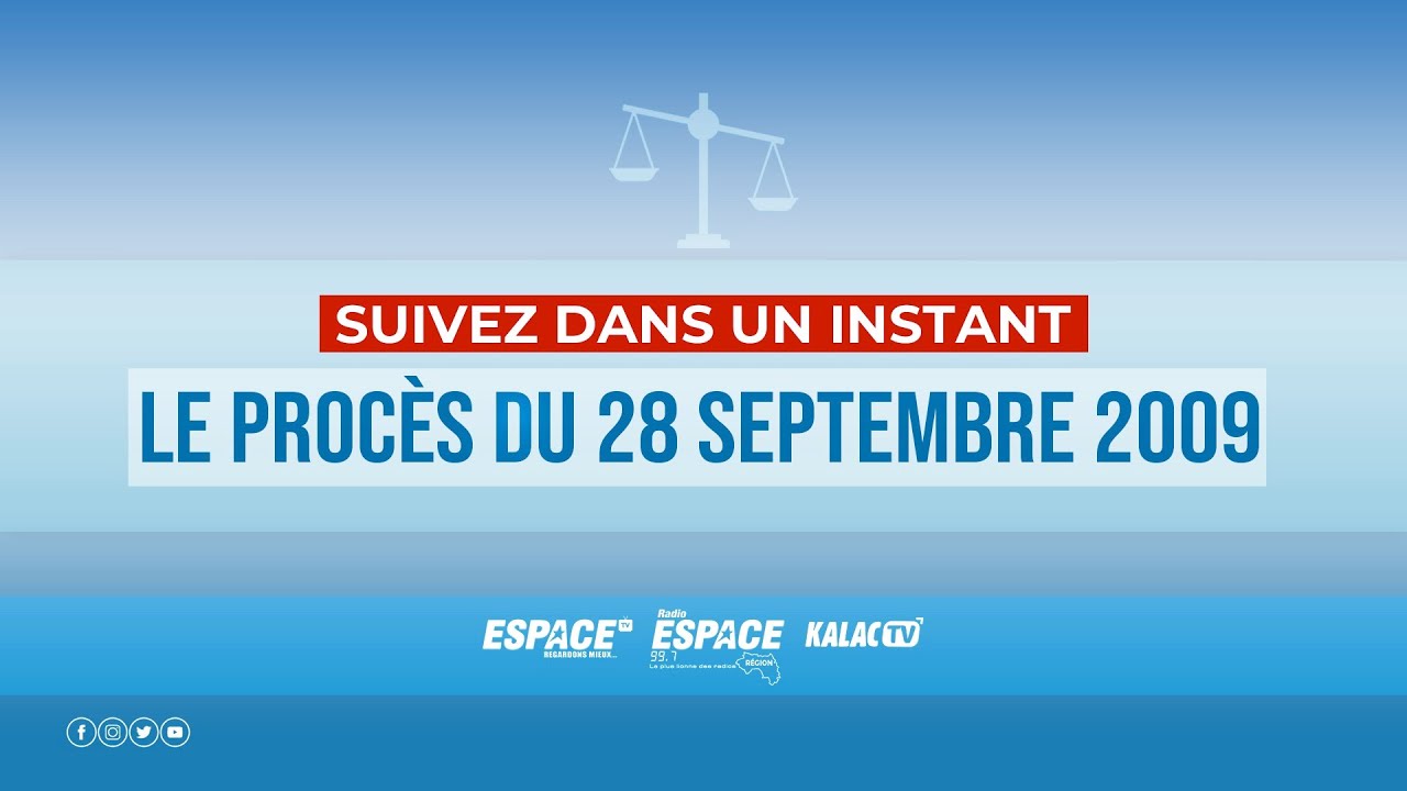 🔴 Procès du 28 Septembre - Audience du 28 Novembre 2023 - ESPACE TV GUINEE (2ème Partie)