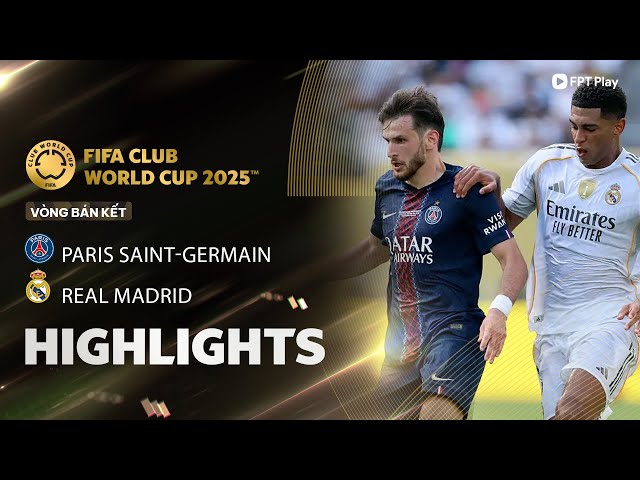HIGHLIGHTS: PARIS SAINT-GERMAIN - REAL MADRID | "NHÀ VUA" THỊ UY, SỨC MẠNH KHÔNG THỂ NGĂN CẢN