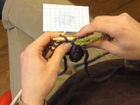 apprendre a tricoter le jacquard