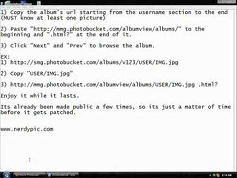 how to hack into a photobucket how to hack into a photobucket