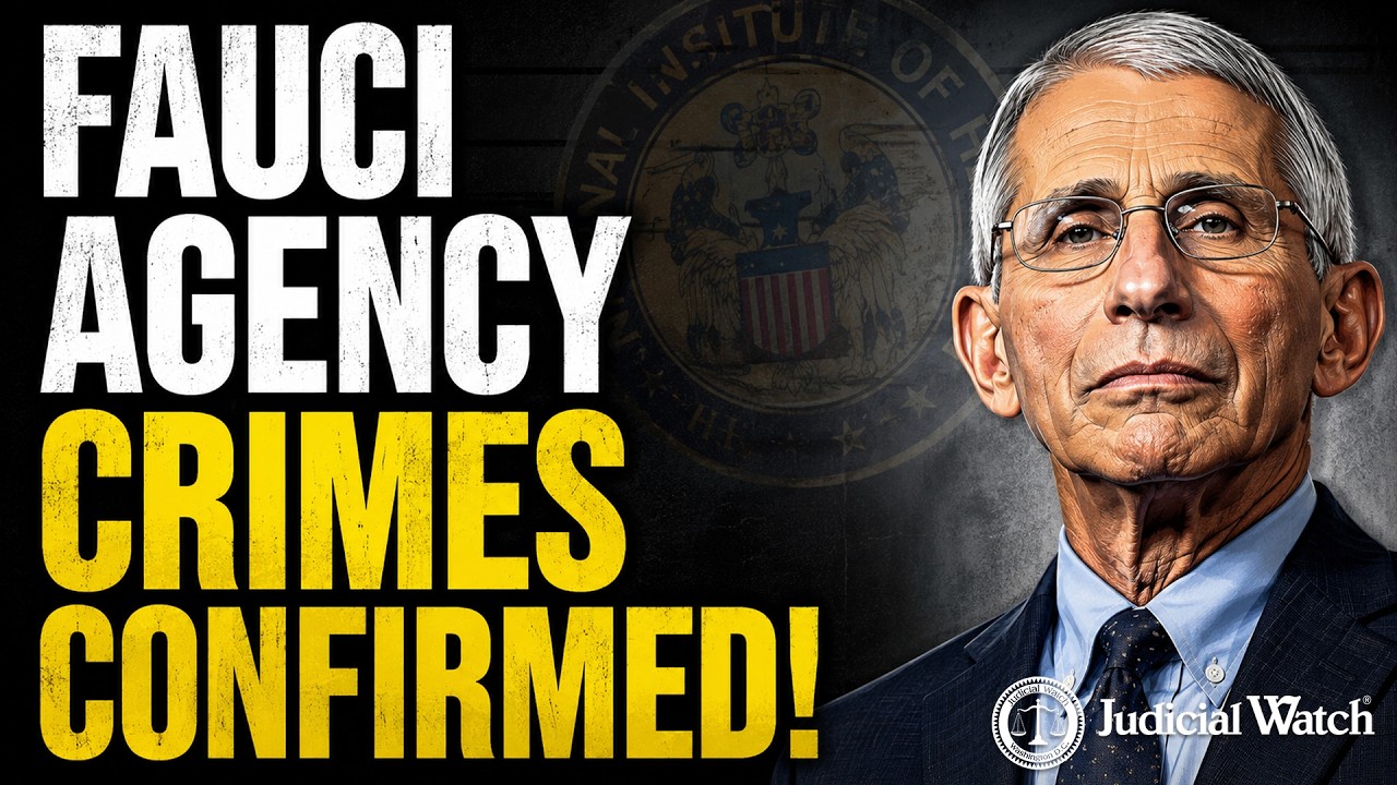 Fauci Agency Crimes Confirmed!
