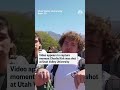Video appears to capture moment Charlie Kirk was shot at Utah Valley University  - 00:32 min - News - Video