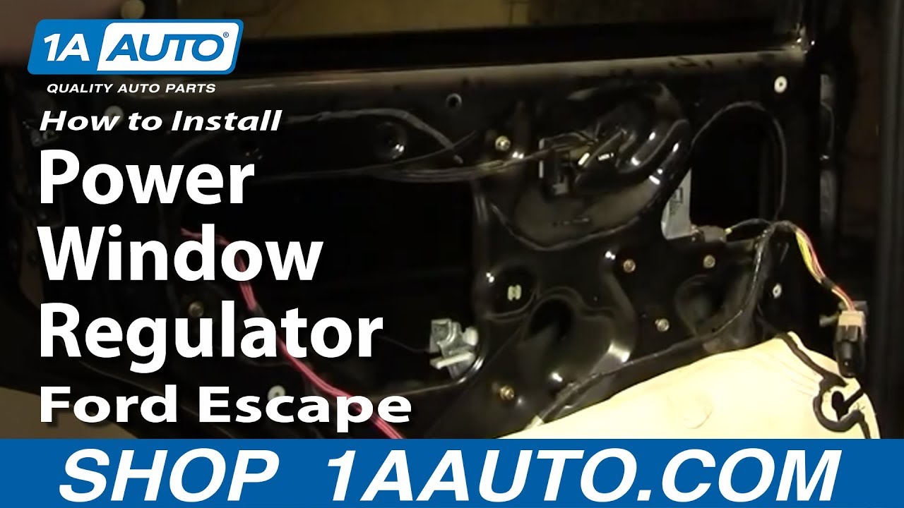 How to put window back on track ford expedition #7