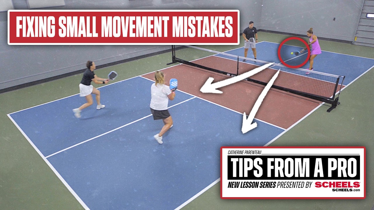 Pickleball Doubles Positioning 101: Cover the Middle & Control Points