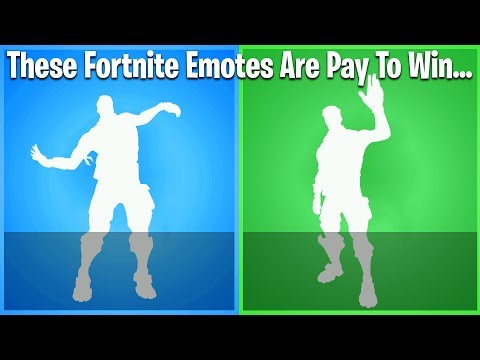 10 TIMES FORTNITE WAS PAY TO WIN! (pay to win emotes)