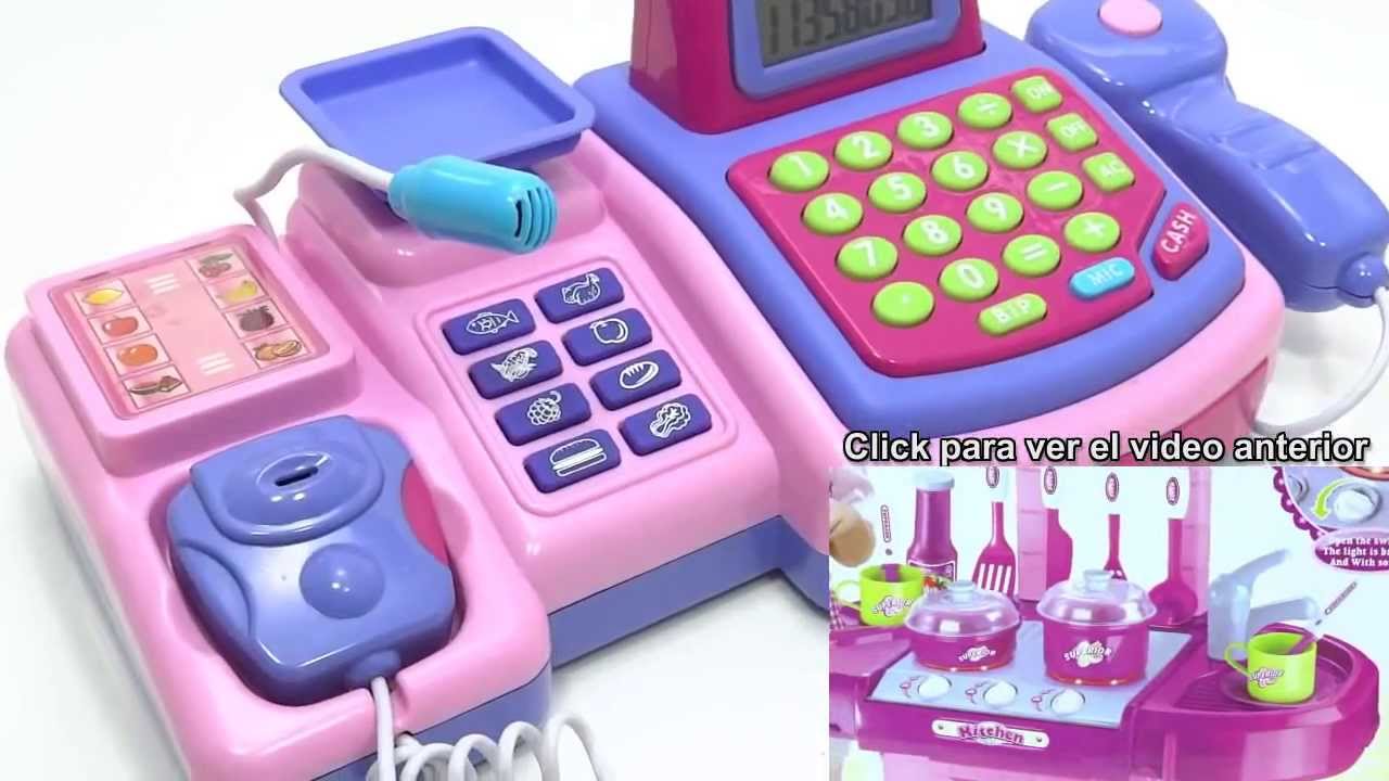 Cajas Registradoras De Juguete Para NiÑas Calculadora Real Con