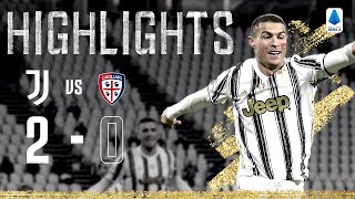 Juventus 2-0 Cagliari | Ronaldo Brace Launches Juventus up the Table! | Highlights